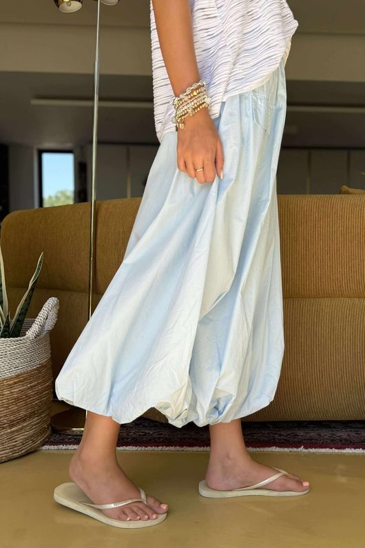The Moxie Bubble Skirt Sky